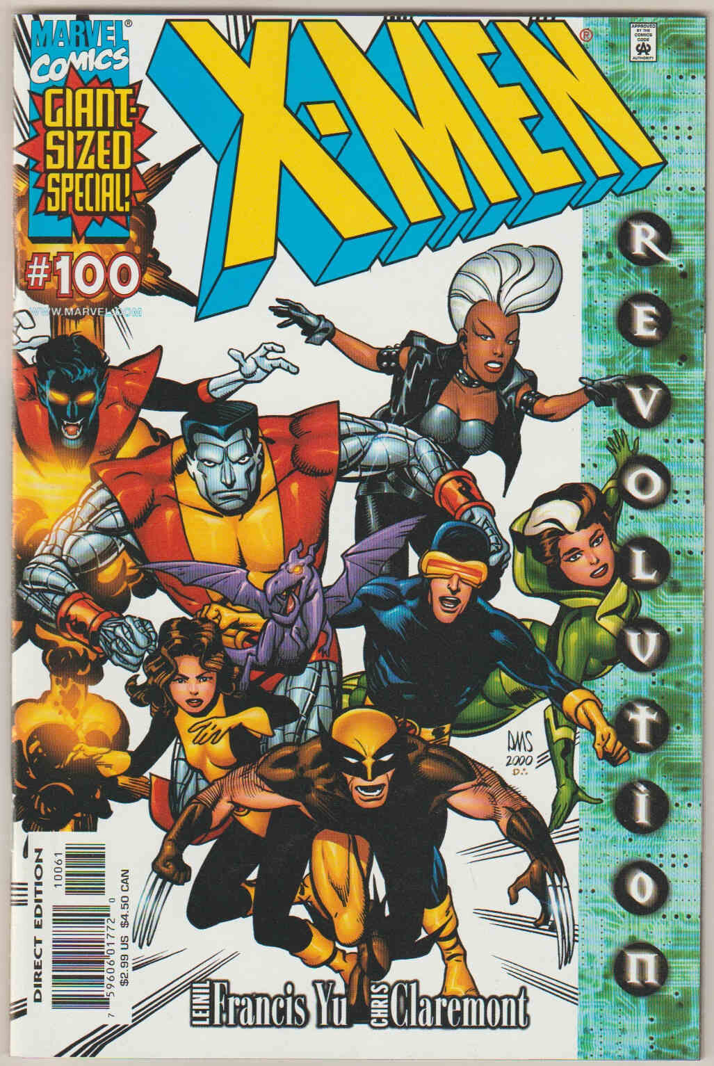 x-men_100_e X-Men #100 Variant Cover