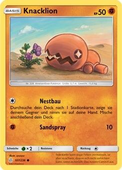 knacklion-pok-mon-tcg Knacklion 107/236 - Pokémon TCG