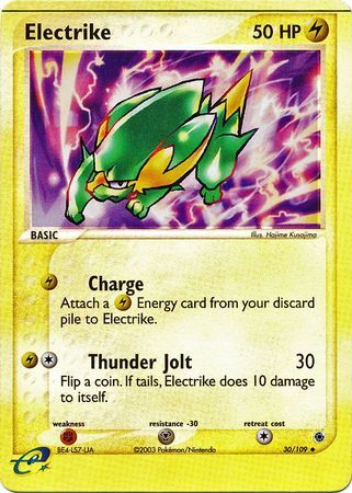 Electrike - 30/109 - Reverse Holo - EN Electrike - 30/109 - Reverse Holo - EN