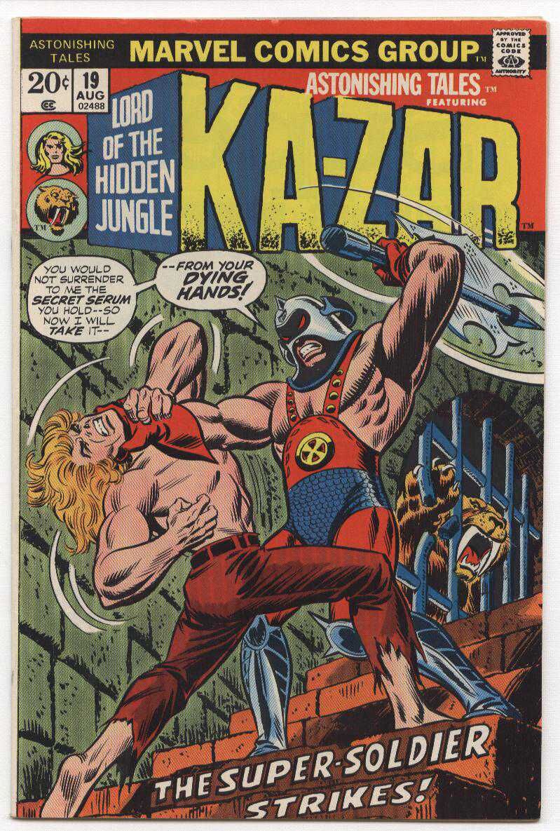 astonishing_tales_19_cover Astonishing Tales #19 Ka-Zar