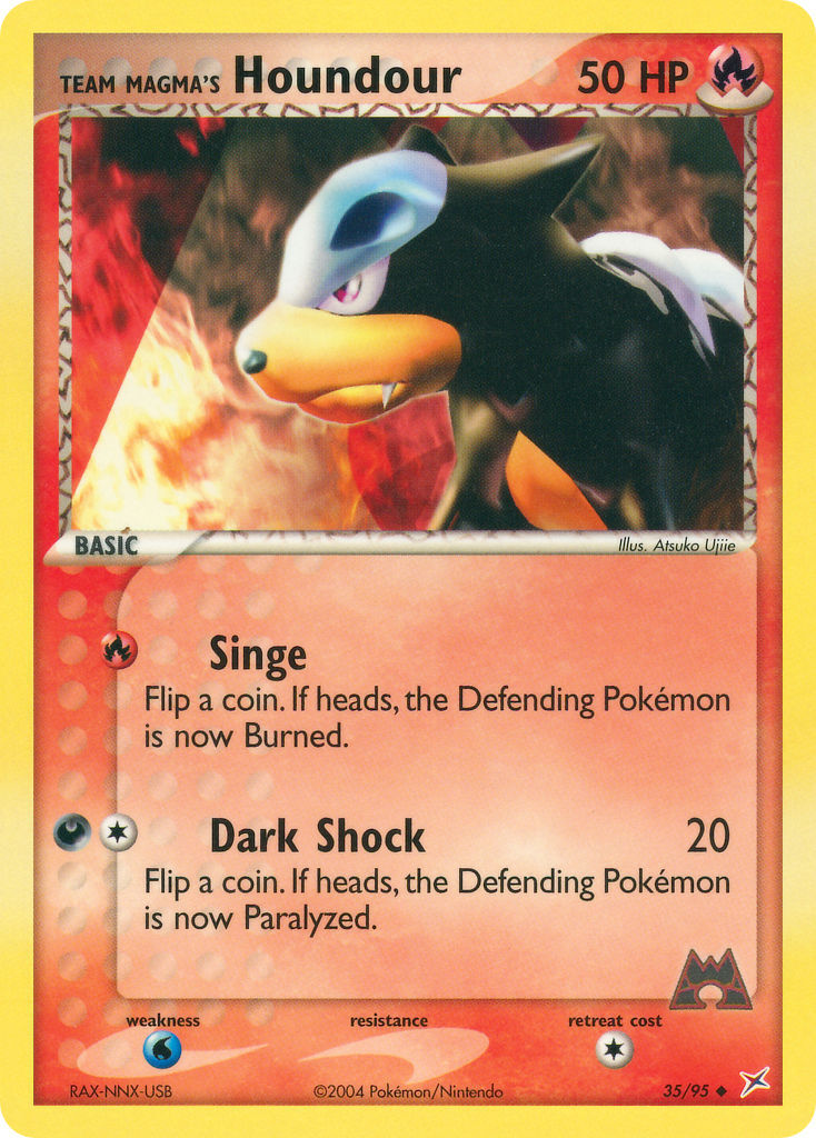 Team Magma’s Houndour - 35/95 - EN