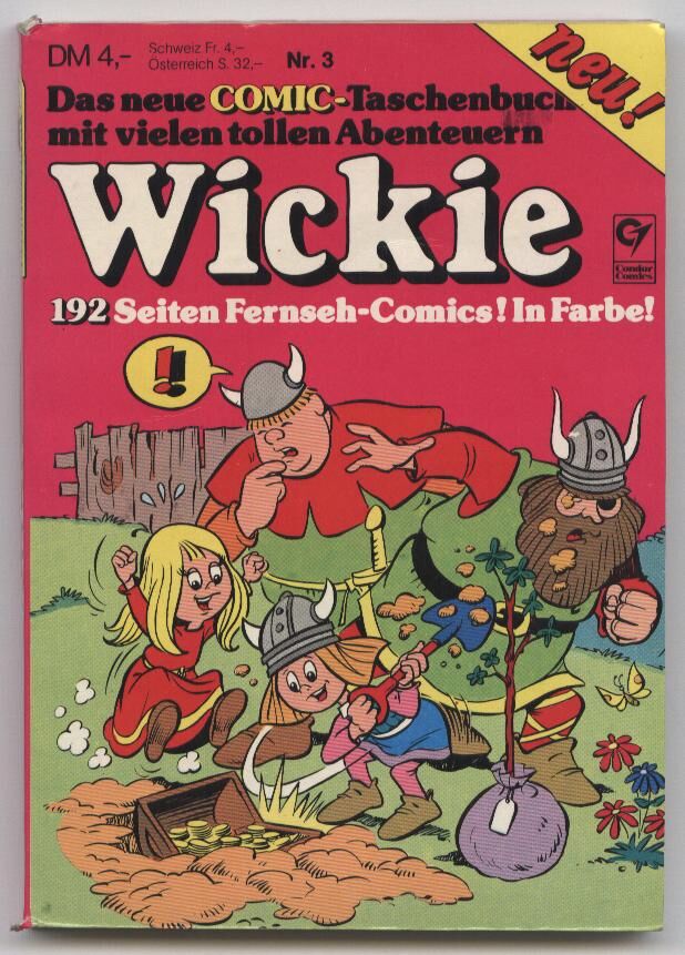 wickie_comic_taschenbuch_3_cover Wickie Comic-Taschenbuch #3