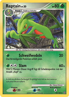 reptain-39-100-pokemon-tcg-near-mint Reptain - 39/100 - Pokemon TCG - Near Mint