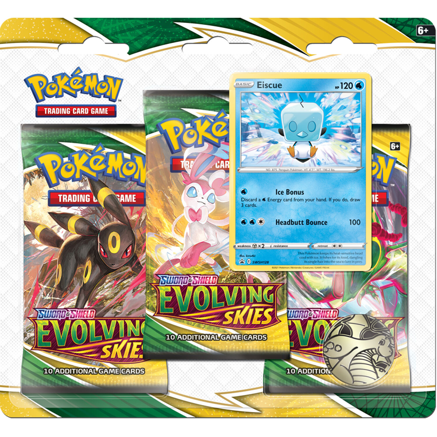 Pokémon Sword & Shield Evolving Skies Eiscue Collection Blister - EN