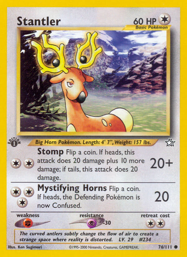 Stantler - 76/111 - 1st Edition - EN