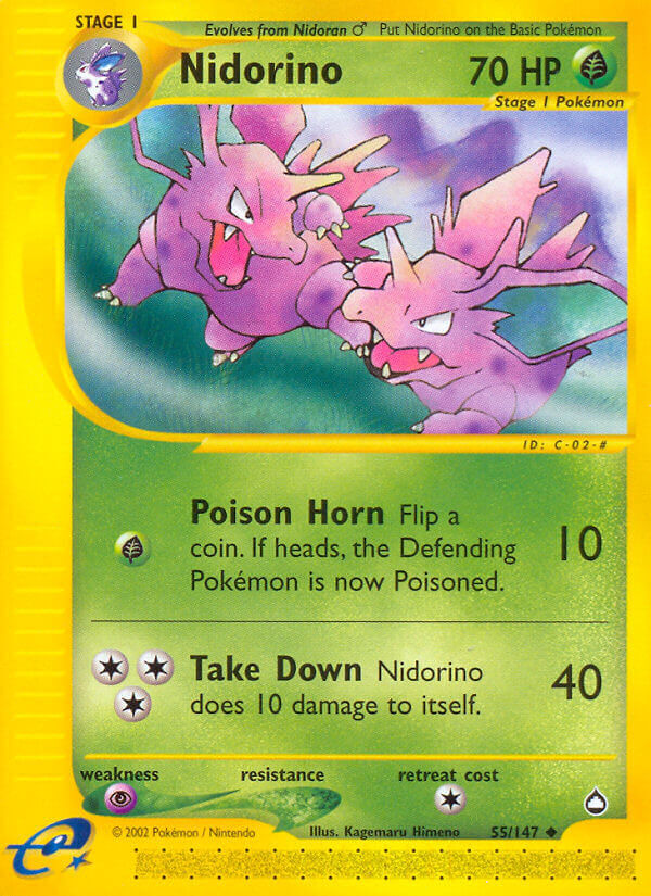 Nidorino - 55/147 - EN Nidorino - 55/147 - EN