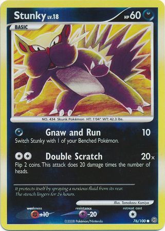 Stunky - 76/100 - Reverse Holo - EN Stunky - 76/100 - Reverse Holo - EN