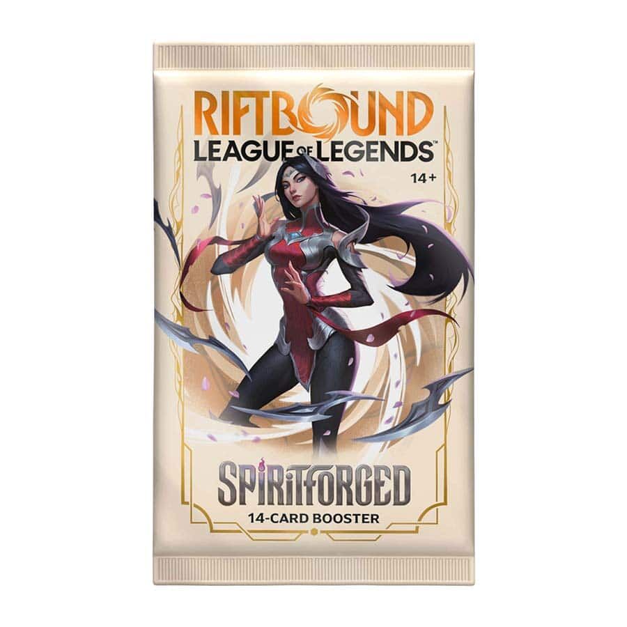 Riftbound Spiritforged Booster Pack- League of Legends TCG - EN Riftbound Spiritforged Booster Pack- League of Legends TCG - EN