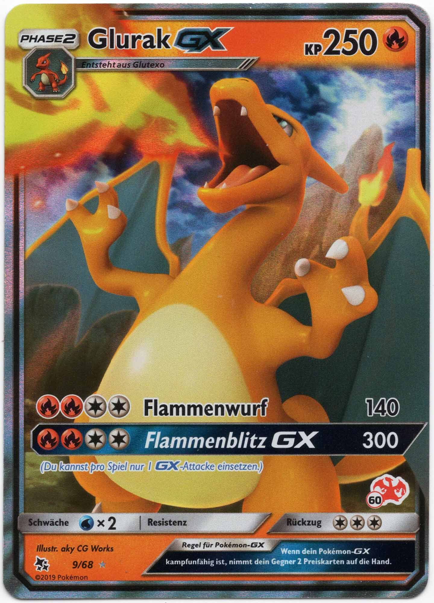 glurak-gx-9-68-pokemon-tcg-near-mint Glurak GX - 9/68 - Pokémon TCG - Near Mint