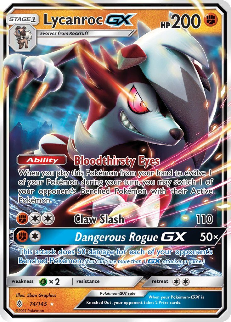 Lycanroc-GX - 74/145 - EN