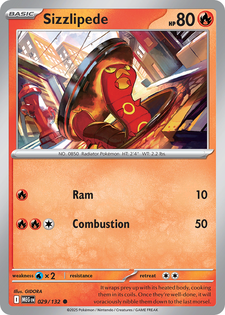 Sizzlipede - 029/132 - EN Sizzlipede - 029/132 - EN