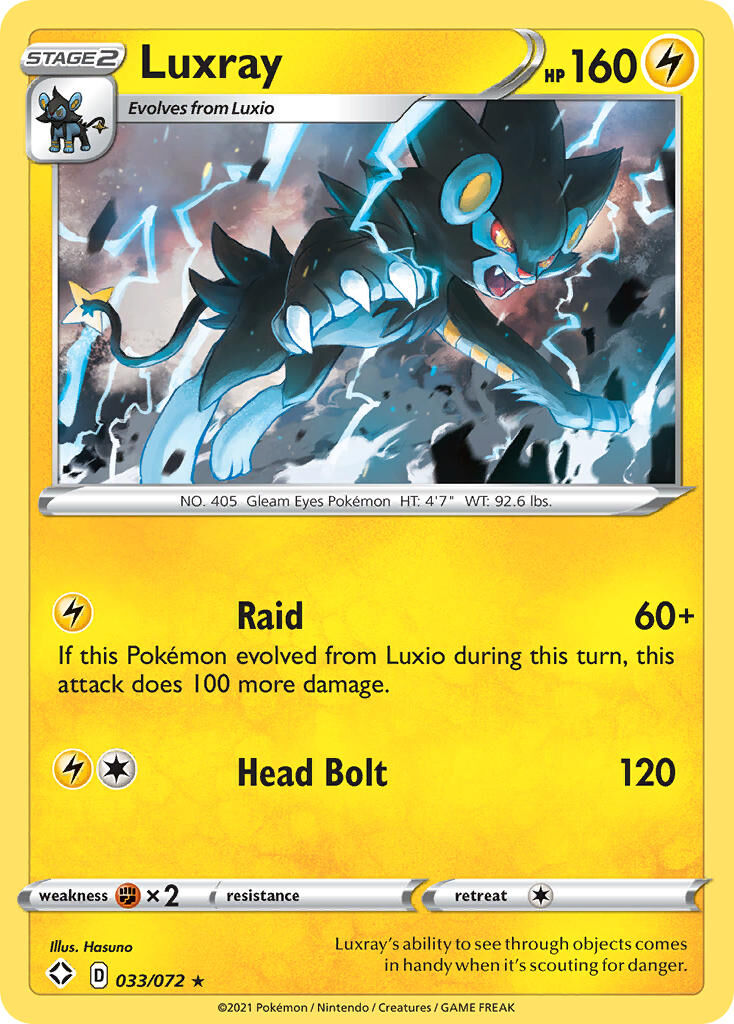 Luxray - 033/072 - EN Luxray - 033/072 - EN