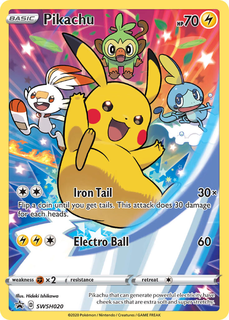Pikachu - SWSH020/306 - EN Pikachu - SWSH020/306 - EN