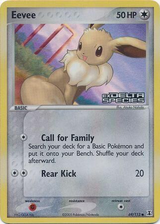 Eevee - 69/113 - Reverse Holo - EN