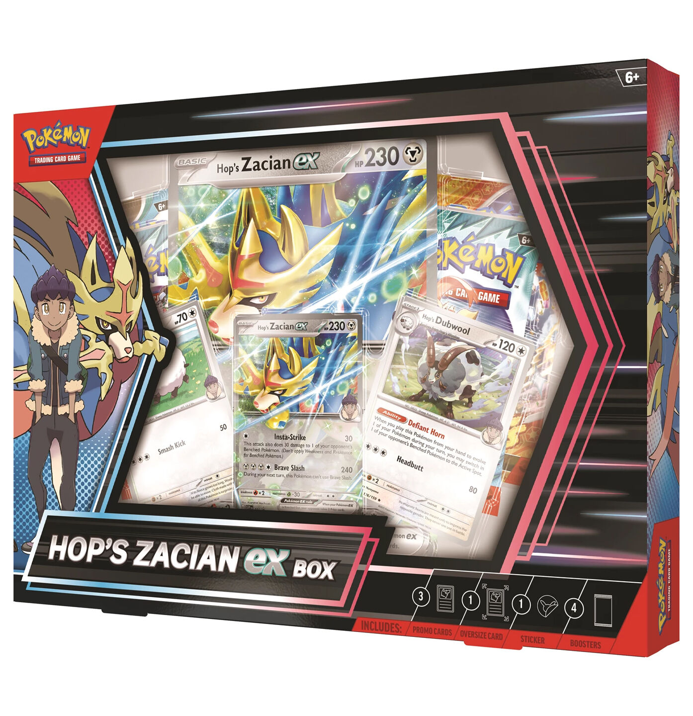 Pokémon TCG: Hop's Zacian ex Box - EN