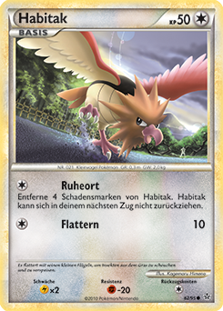 Habitak - 62/95 - Reverse Holo - Pokémon TCG - Near Mint