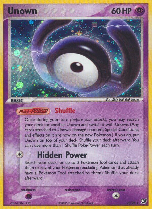 Unown - H/115 - EN