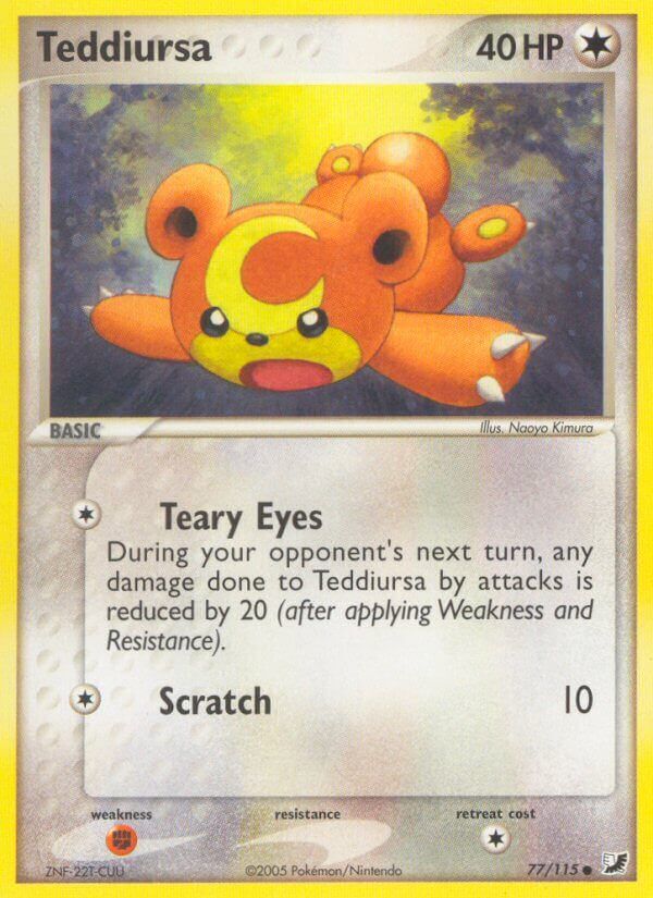 Teddiursa - 77/115 - EN Teddiursa - 77/115 - EN