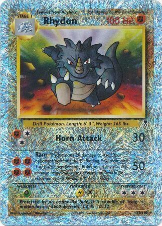 Rhydon - 35/110 - Reverse Holo - EN Rhydon - 35/110 - Reverse Holo - EN