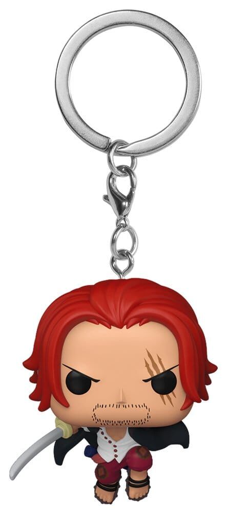 One Piece POP! Vinyl Schlüsselanhänger Shanks 4 cm