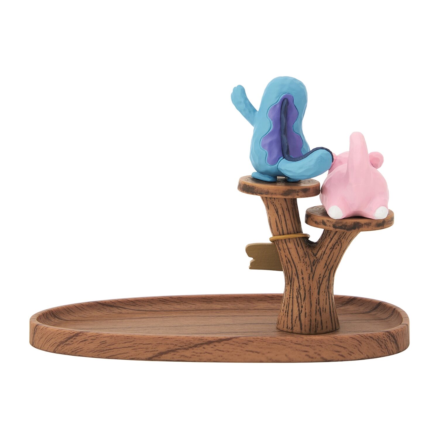 Pokémon Concierge - Slowpoke & Nuovo Wood-Style Accessory Tray - 15 cm