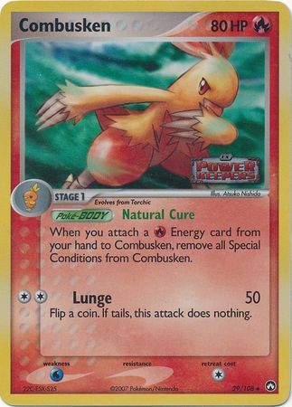 Combusken - 29/108 - Reverse Holo - EN