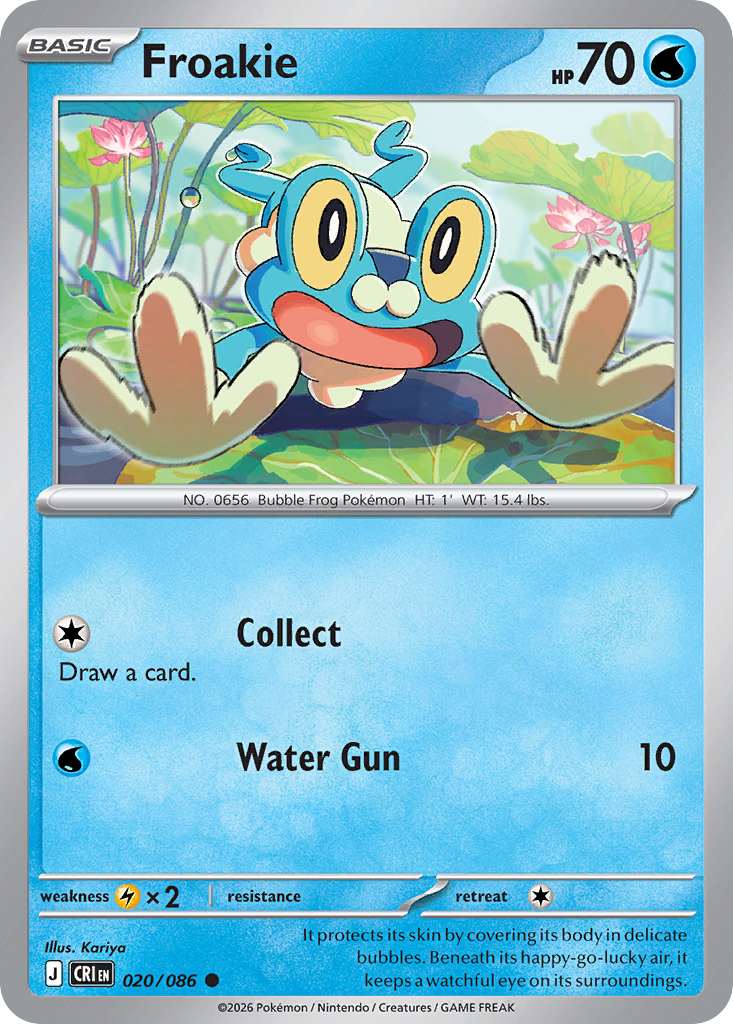 Froakie - 020/086 - EN