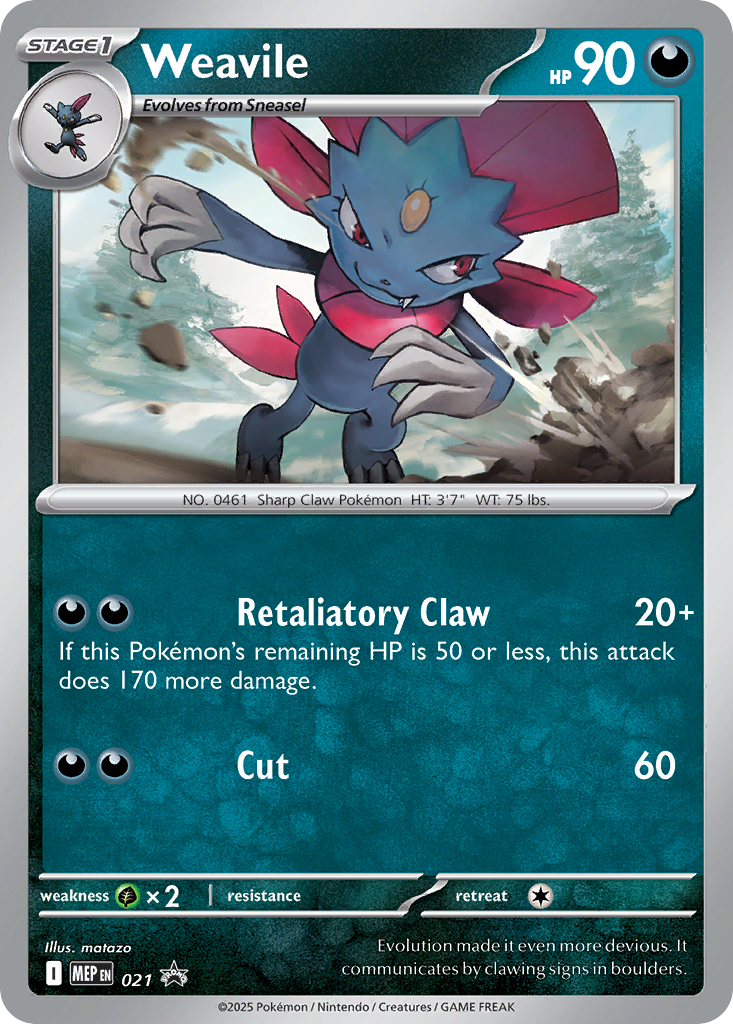 Weavile - 021 - EN