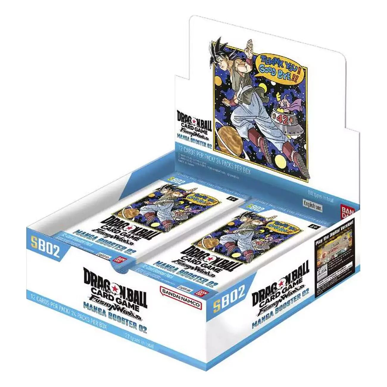 FUSION WORLD Manga Booster Display 02 SB-02 (24 Packs) - Dragonball Super Card Game - EN FUSION WORLD Manga Booster Display 02 SB-02 (24 Packs) - Dragonball Super Card Game - EN