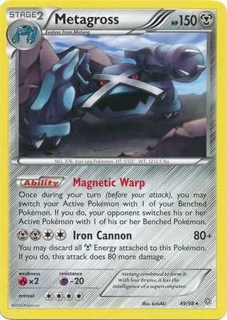 metagross-049-098-pok-mon-tcg Metagross 049/098 - Pokémon TCG