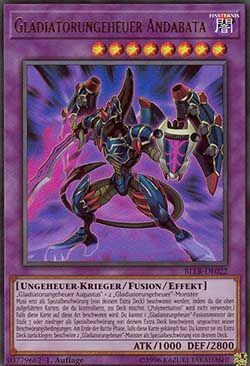 Gladiatorungeheuer Andabata - Yu-Gi-Oh!