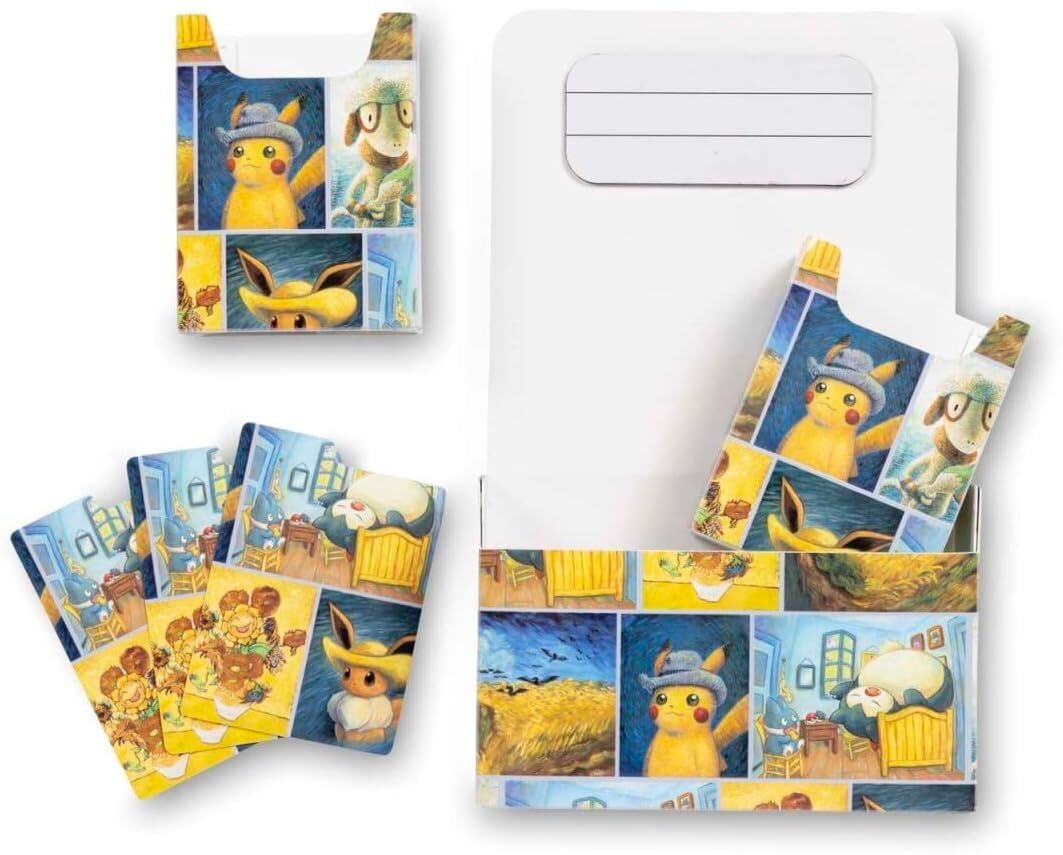 Pokémon Center × Van Gogh Museum: Pokémon Inspired by Paintings from the Van Gogh Museum Amsterdam Double Deck Box