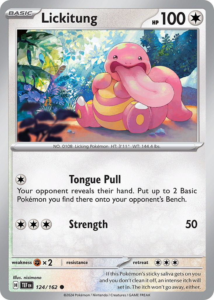 Lickitung - 124/162 - EN Lickitung - 124/162 - EN