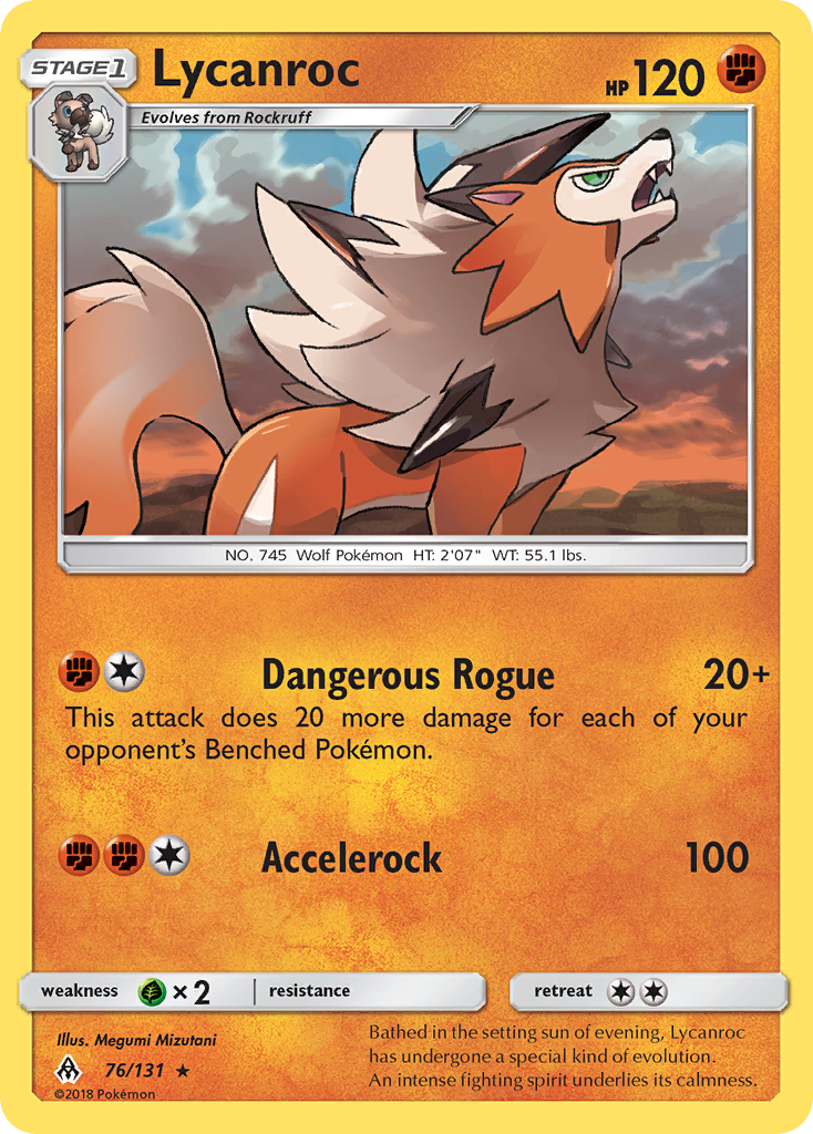 Lycanroc - 76/147 - EN Lycanroc - 76/147 - EN
