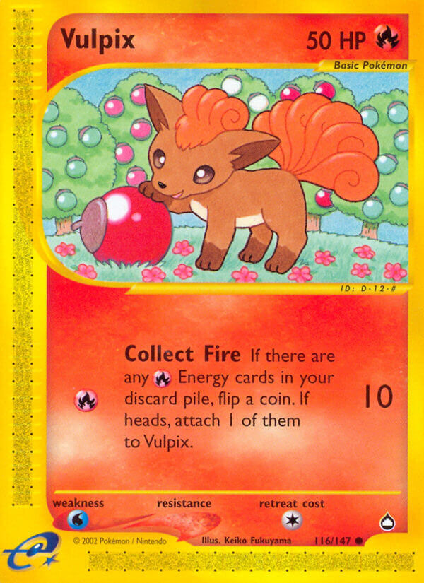 Vulpix - 116/147 - EN