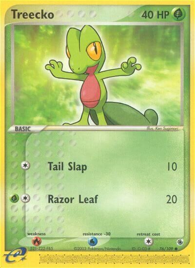 Treecko - 76/109 - EN Treecko - 76/109 - EN