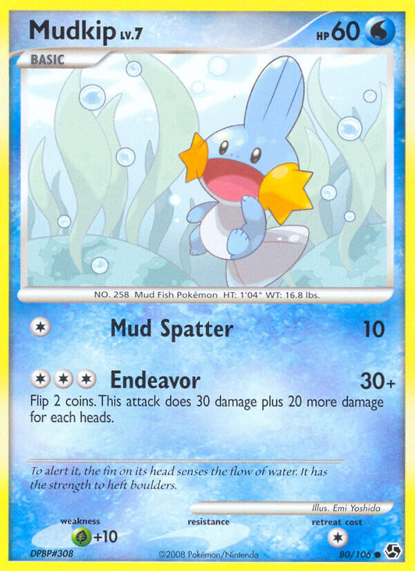 Mudkip - 80/106 - Reverse Holo - EN