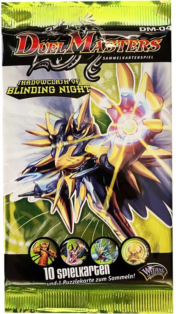 Shadowclash of Blinding Night Duel Masters TCG Booster Pack DM04 - DE