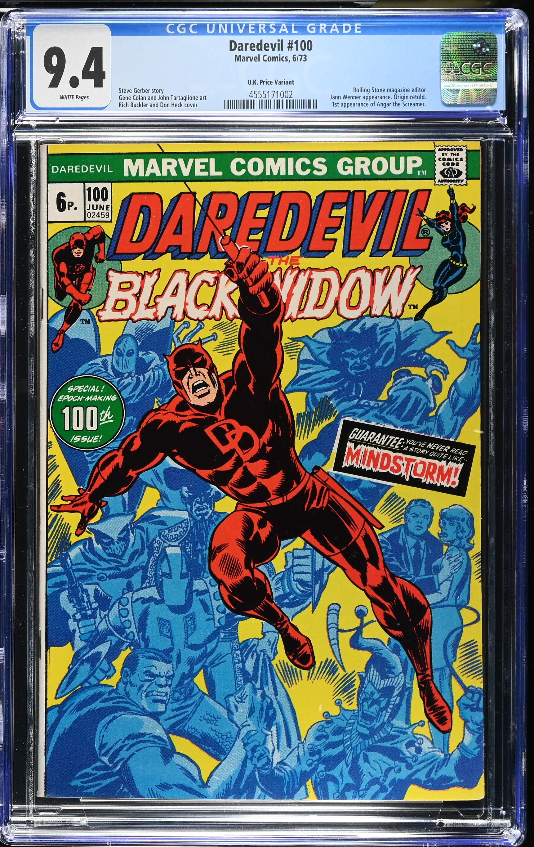 Daredevil #100 CGC 9.4