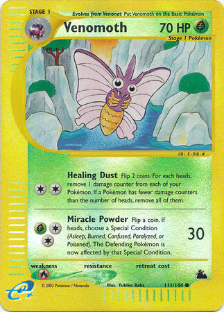 Venomoth - 111/144 - Reverse Holo - EN