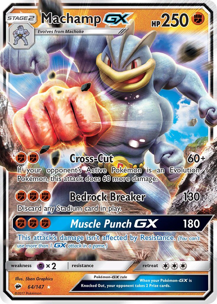 Machamp-GX - 64/147 - EN