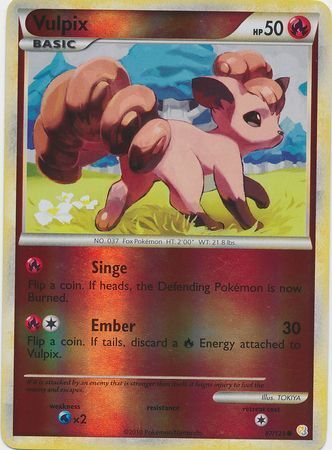 Vulpix - 87/123 - Reverse Holo - EN