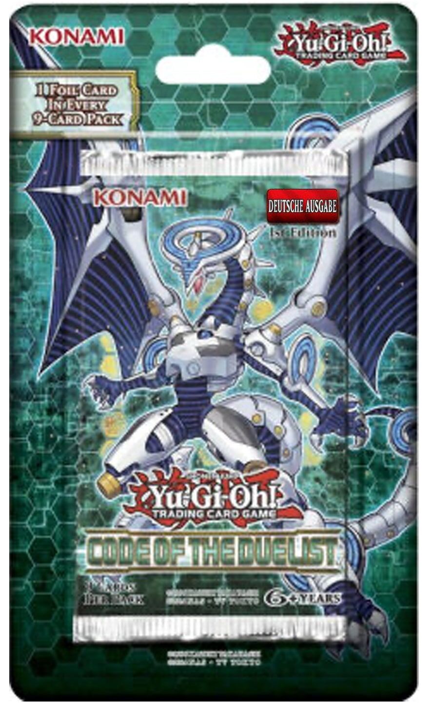 Code of the Duelist Booster Blister - 1. Auflage - Yu-Gi-Oh! - DE