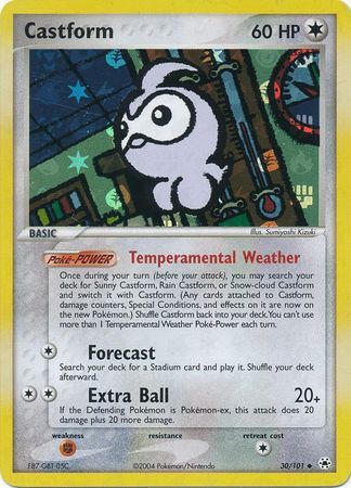 Castform - 30/101 - Reverse Holo - EN Castform - 30/101 - Reverse Holo - EN