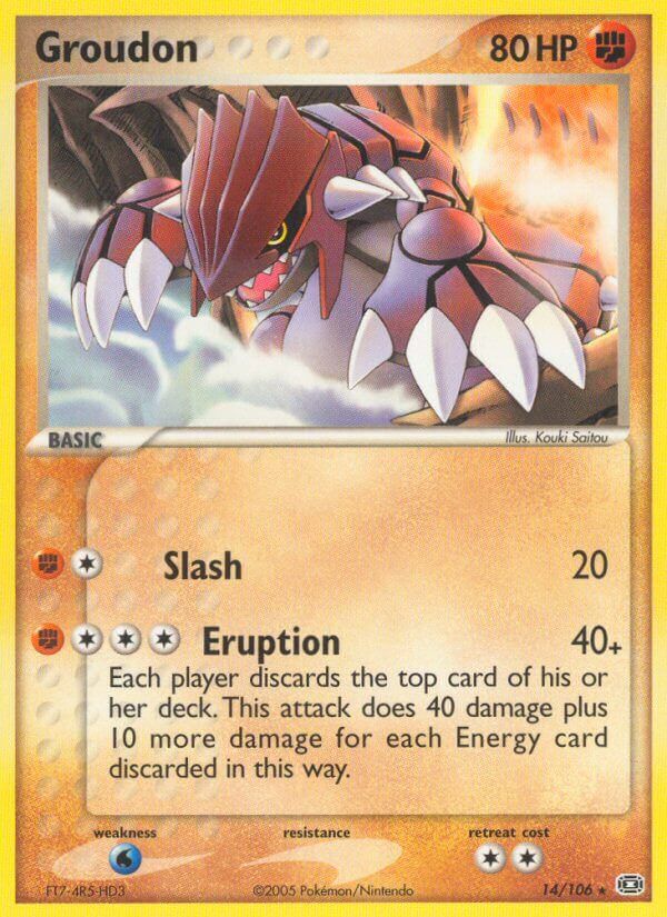 Groudon - 14/106 - EN Groudon - 14/106 - EN