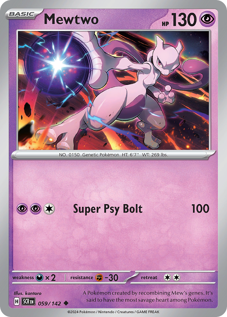 Mewtwo - 059/142 - EN Mewtwo - 059/142 - EN