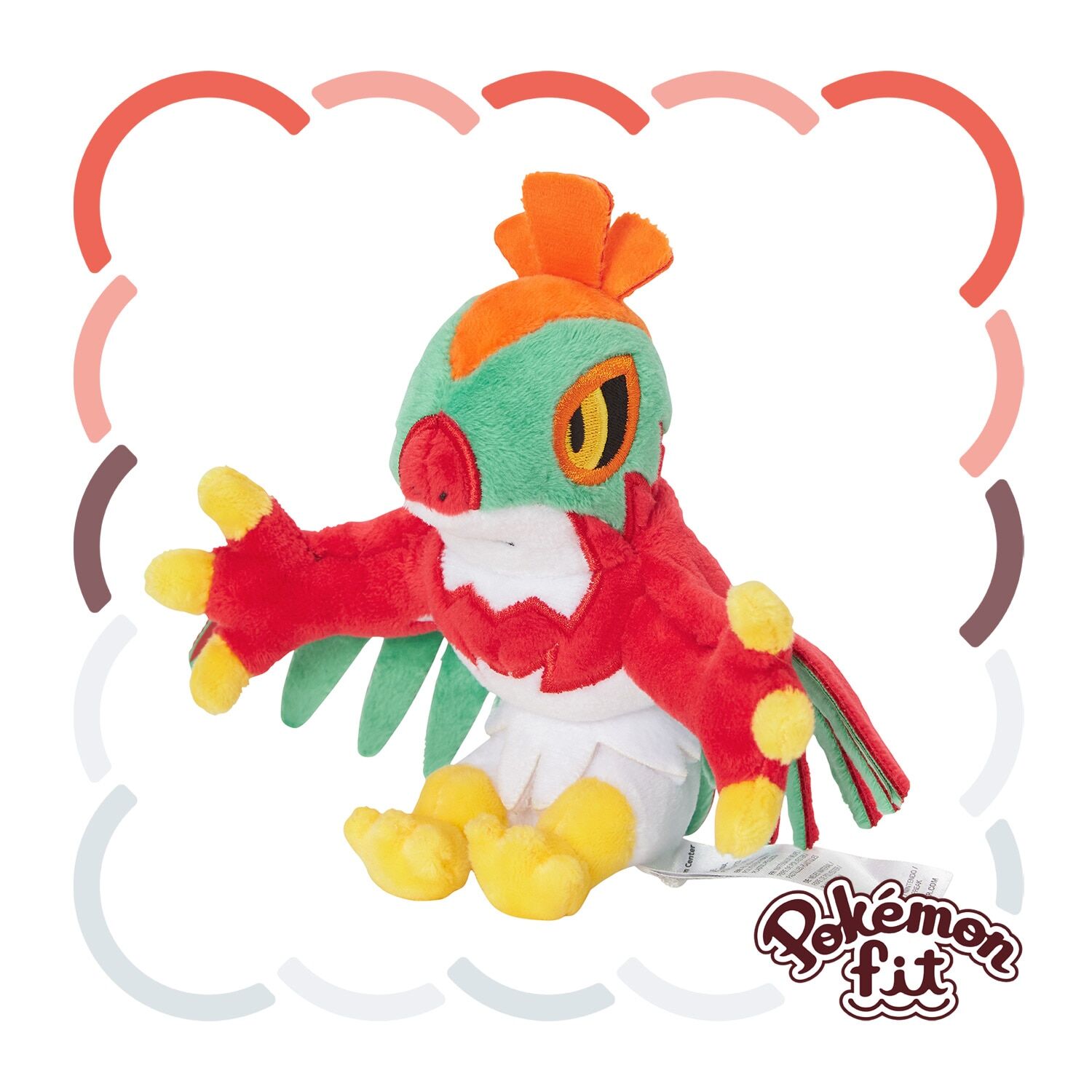 Hawlucha Sitting Cuties Plush - 19.5 cm