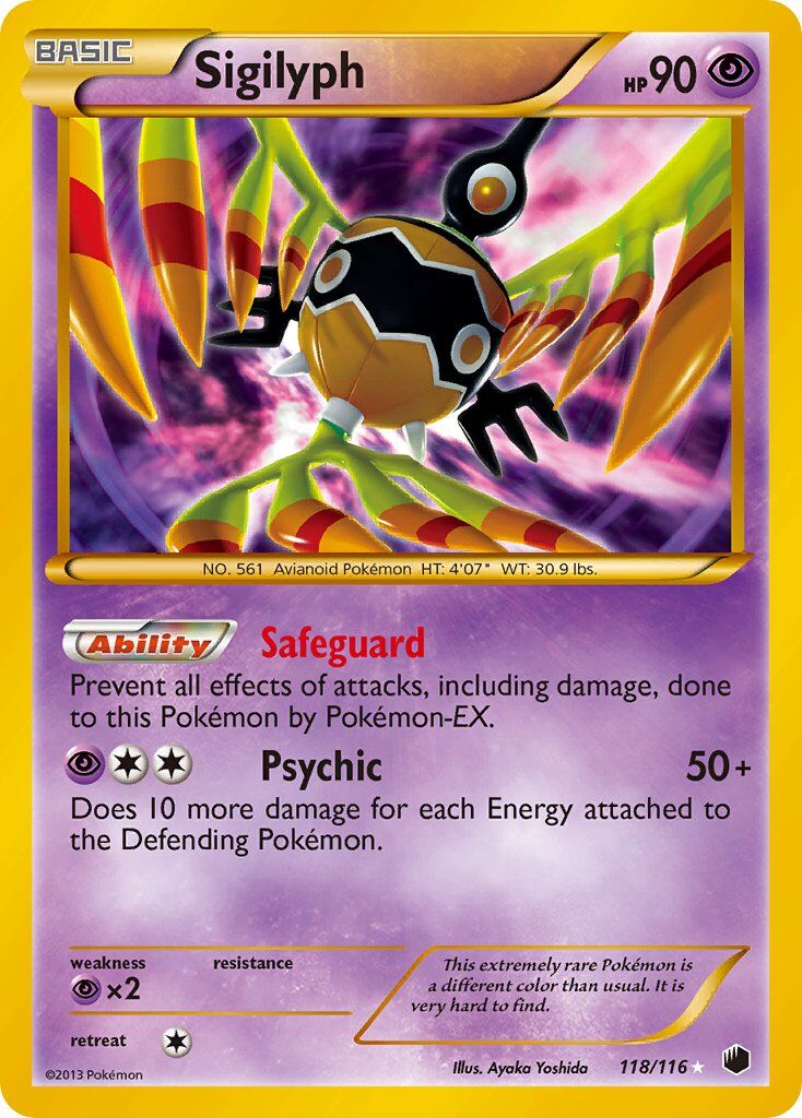 Sigilyph - 118/116 - EN
