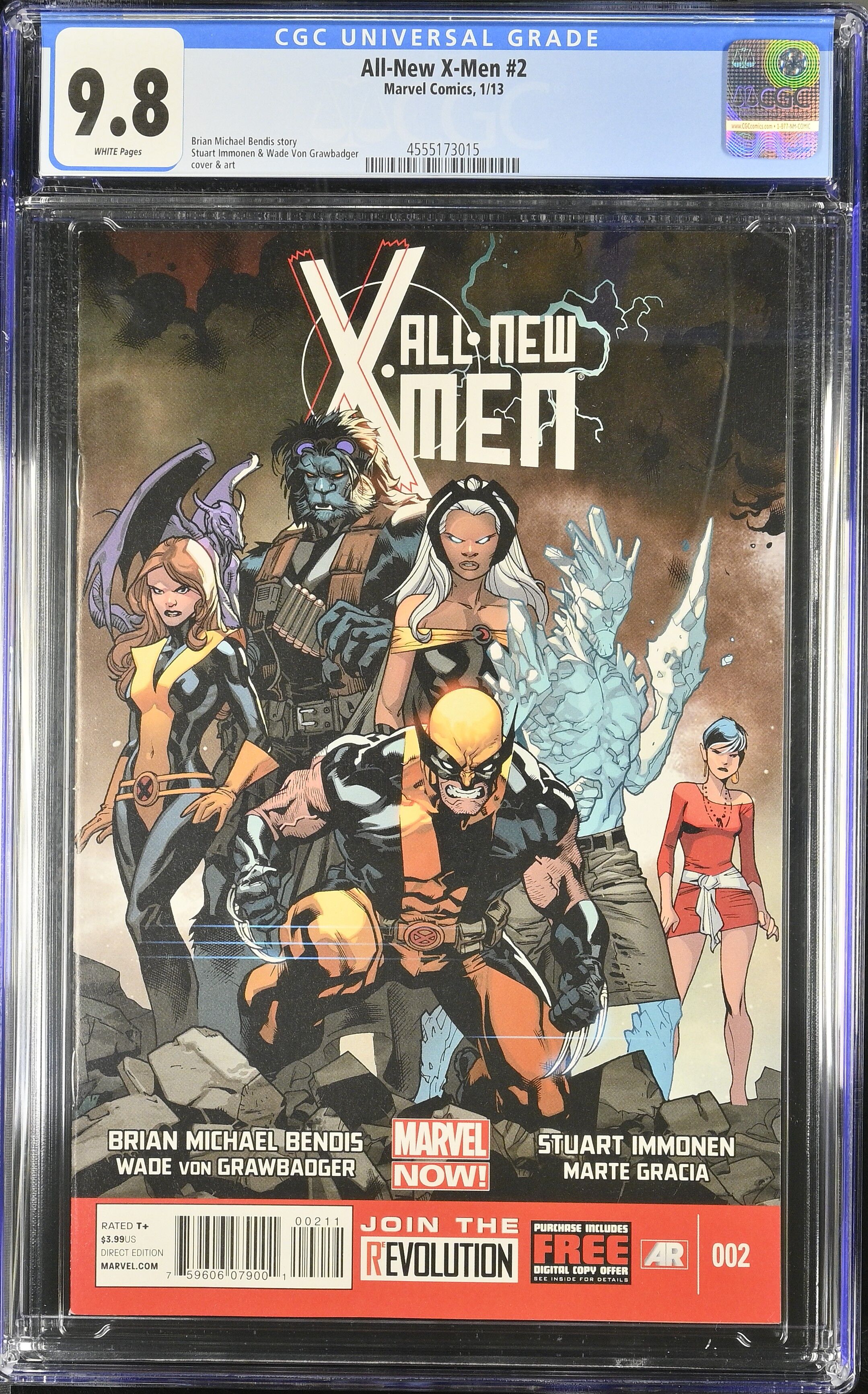All-New X-Men #2 CGC 9.8 Top Pop!