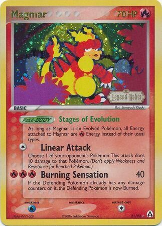 Magmar - 21/92 - Reverse Holo - EN Magmar - 21/92 - Reverse Holo - EN